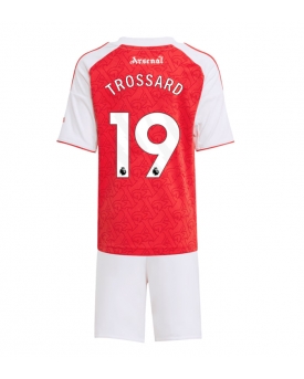 Billige Fotballdrakt Arsenal Leandro Trossard #19 Replika Hjemmedraktsett Barn 2025-26 Kortermet (med bukser)